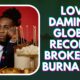 Love Damini: 7 Global Records Broken by Burna Boy In 2022.