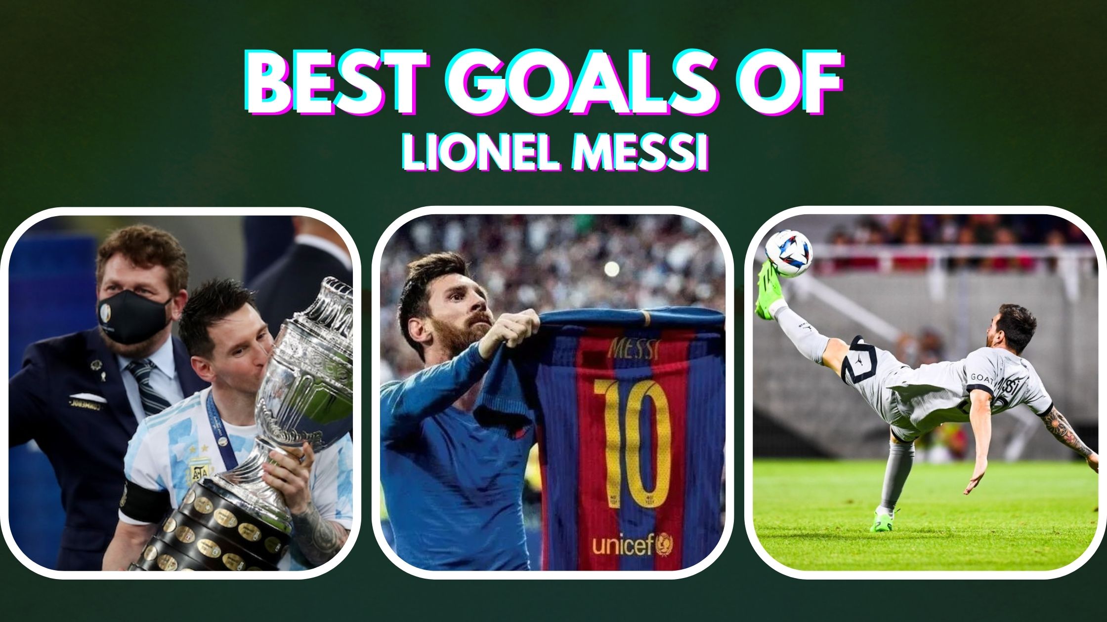 Top 10 Best Goals Of Lionel Messi