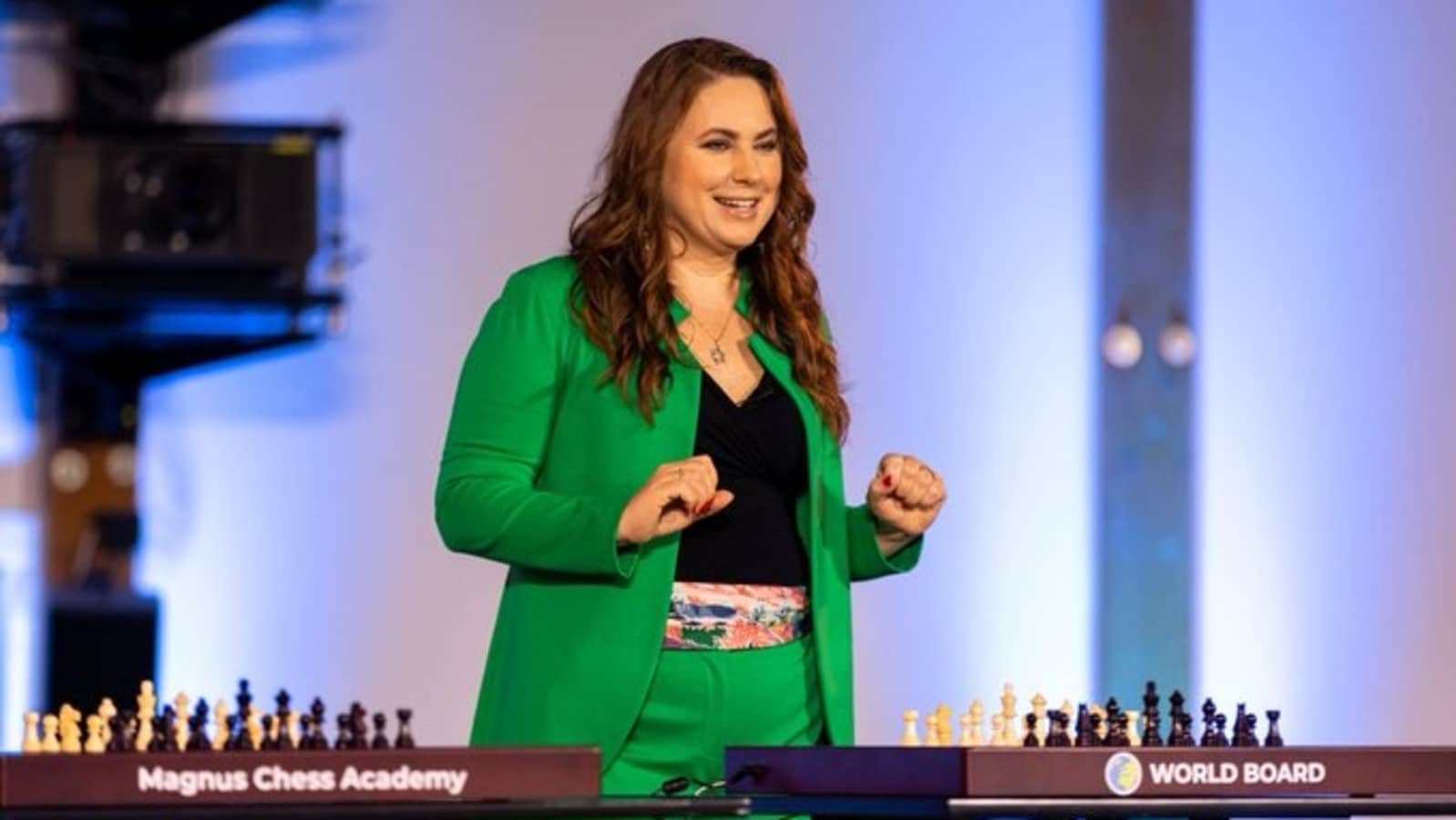 WORLD CHESS CHAMPIONSHIP SPORT JUDIT POLGAR PETER LEKO SAN LUIS ARGENTINA  BROADCASTING RADIO CHANNEL MML 0063 * Hungary