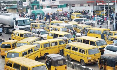 JUST IN: Lagos danfo drivers begin seven-day strike