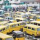 JUST IN: Lagos danfo drivers begin seven-day strike