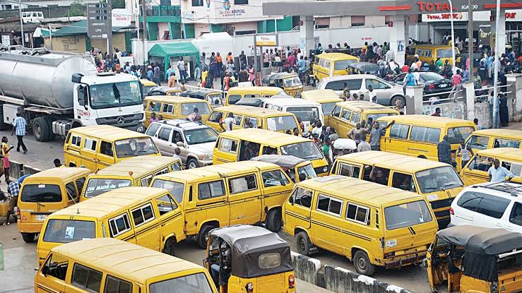 JUST IN: Lagos danfo drivers begin seven-day strike