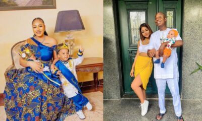 "My Lip Prince Is Eating Well" Regina Daniels Says As She Showcases Prince Khalifa Nwoko