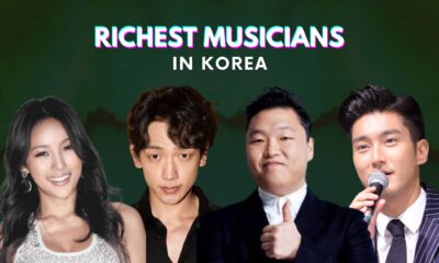 Top 10 Richest Musicians in Korea (2022)