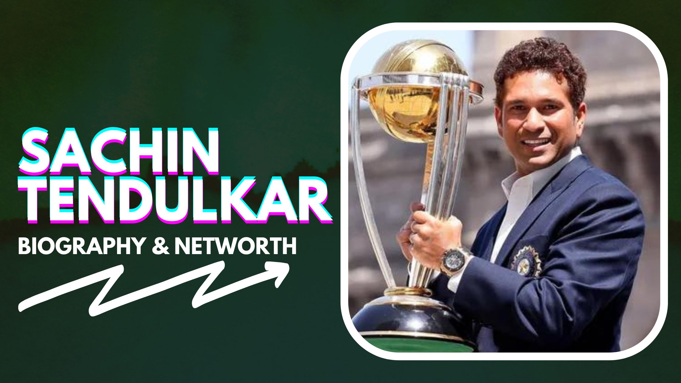 Sachin Tendulkar net worth and biography