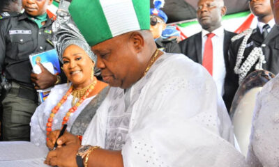 JUST IN: Ademola Adeleke dethrone three monarchs, orders staff audit