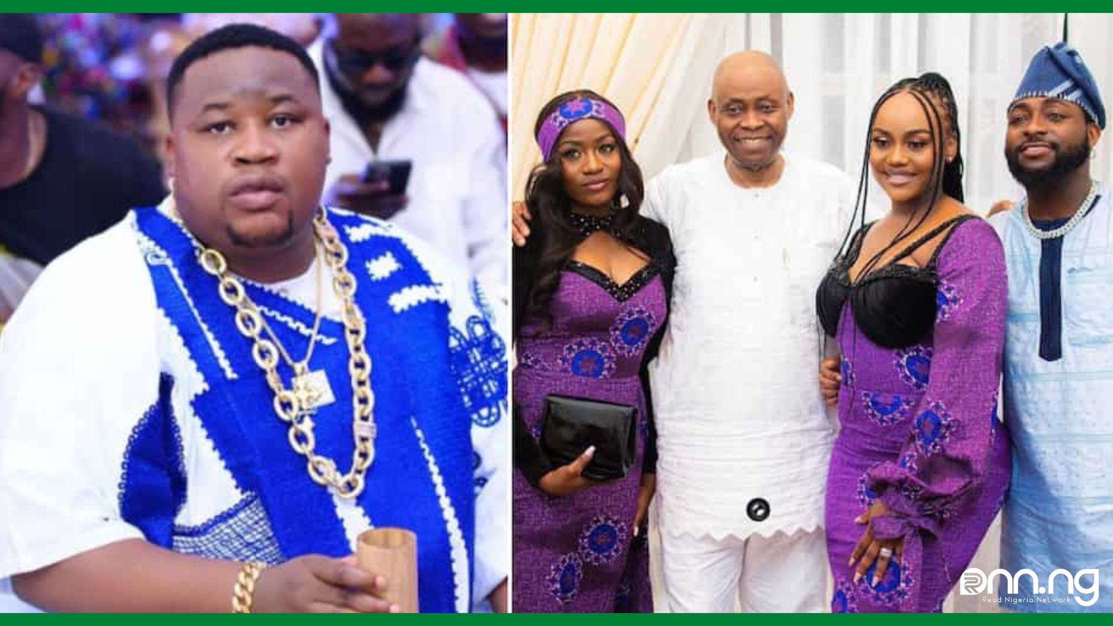 Cubana Chiefpriest Confirms Davido and Chioma's Marriage in New Post