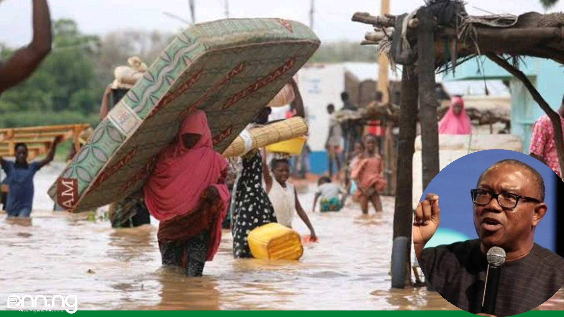 FG shown no compassion to flood victims – Peter Obi