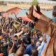 Ganduje promises free and fair elections, as Tinubu supporters stomp the streets