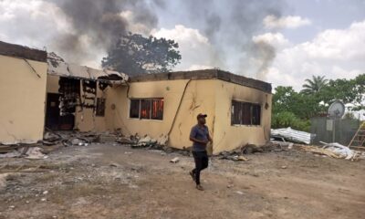 Fire razes INEC office in Ebonyi