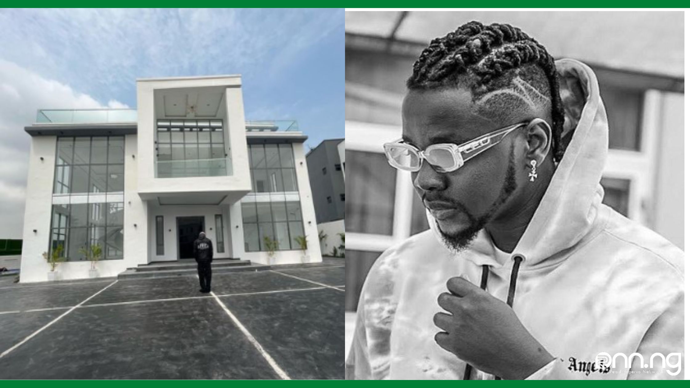 Kizz Daniel Acquires New Mansion With Customized Pool