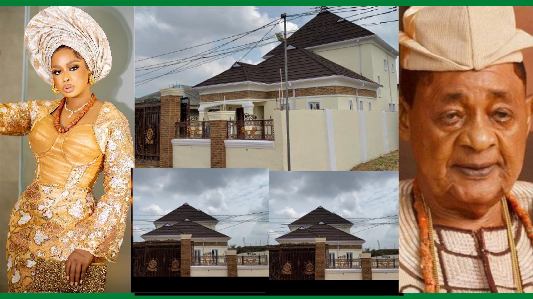 Late Alaafin's Estranged Wife, Queen Ola Gifts Herself a Mansion On Birthday