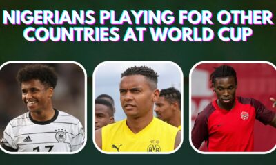 Nigerian footballers playing for other countries at FIFA World Cup