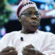 Obasanjo charges Nigerian youth to oppose those messing their future