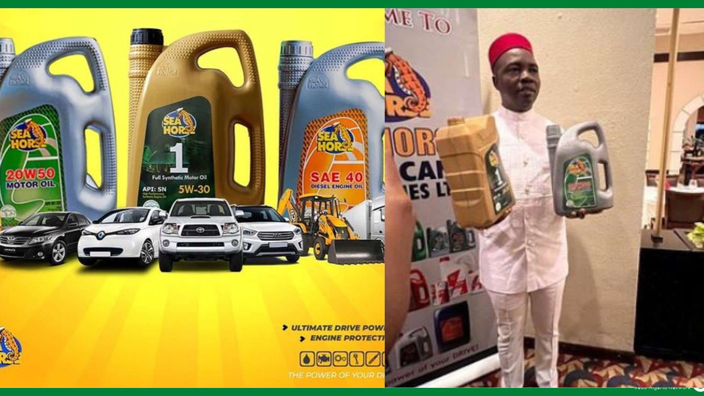 Sea Horse Wins Best Motor Engine Oil In Nigeria In 2022