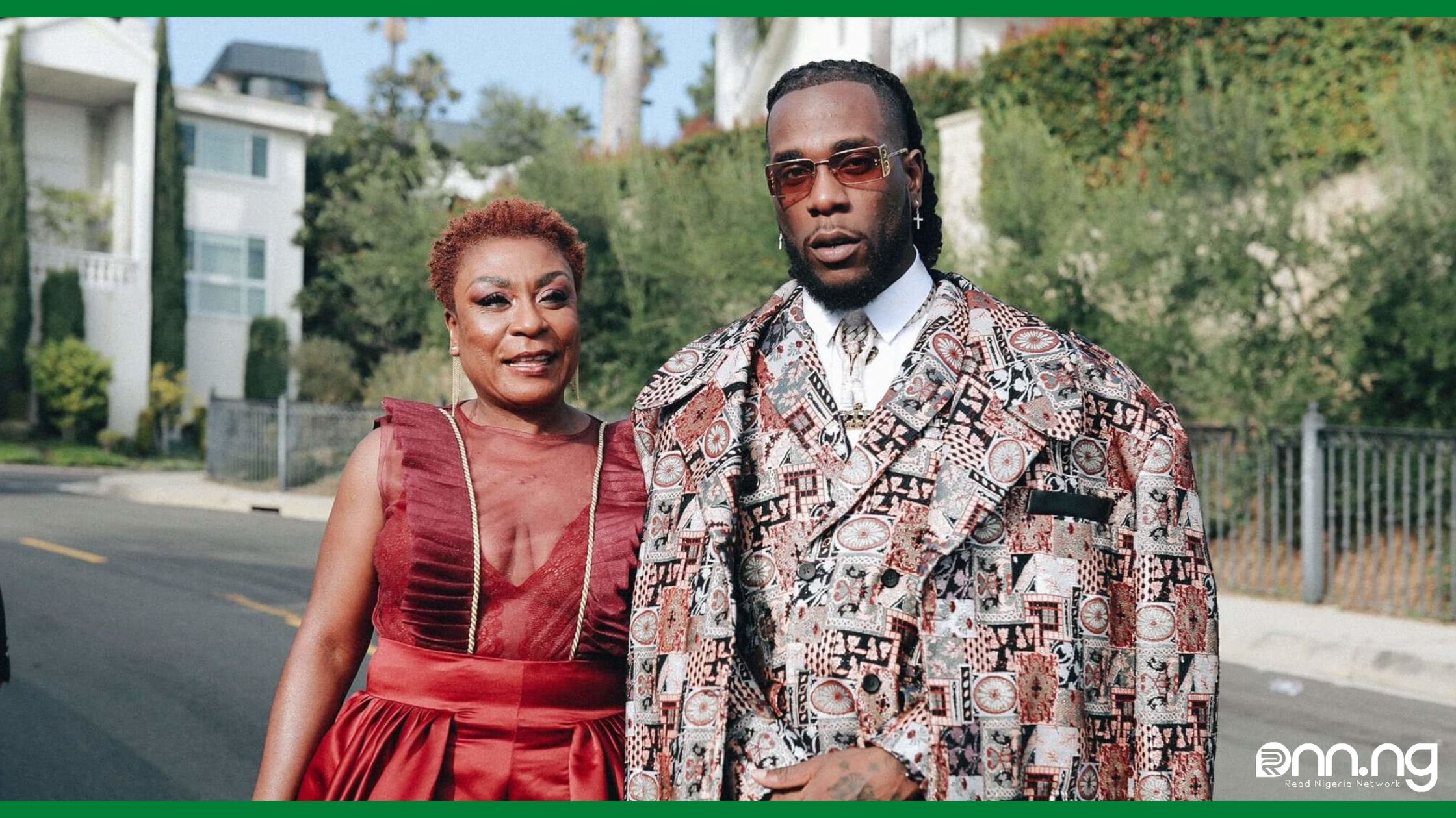 Singer Burnaboy Presents 'Manager of the Year' Award To His Mum