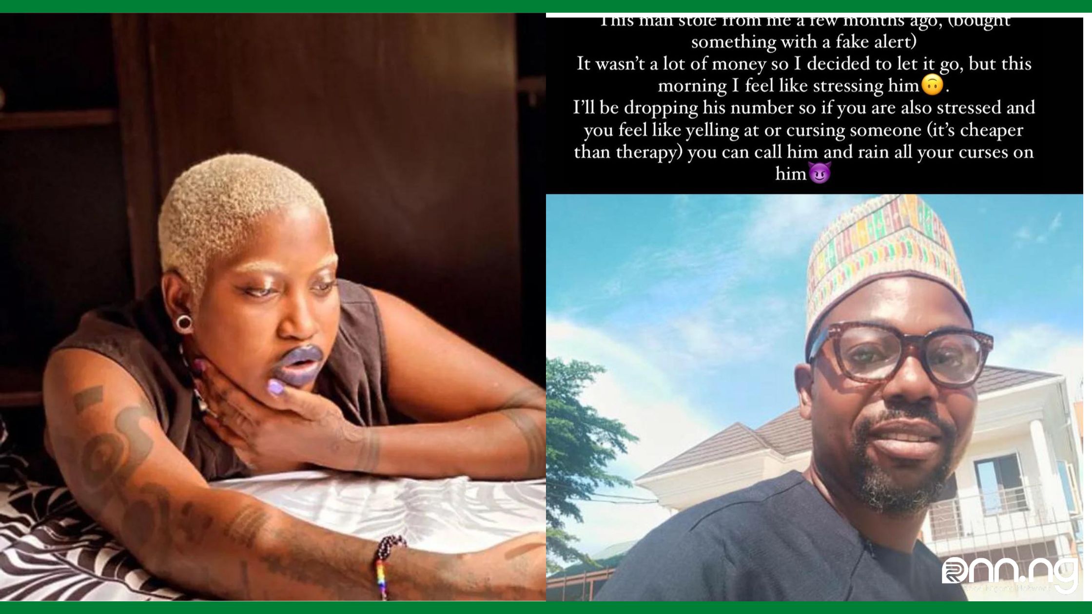 Singer Temmie Ovwasa Calls Out A Man Who Bought From Her With Fake Alert, Releases His Details Online