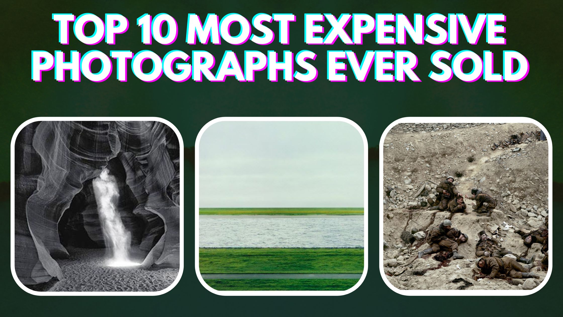 Top 10 Most Expensive Photographs Ever Sold at Auctions.