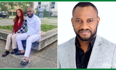 Yul Edochie Visits Daughter Danielle In School, Praises Her Academic Performance