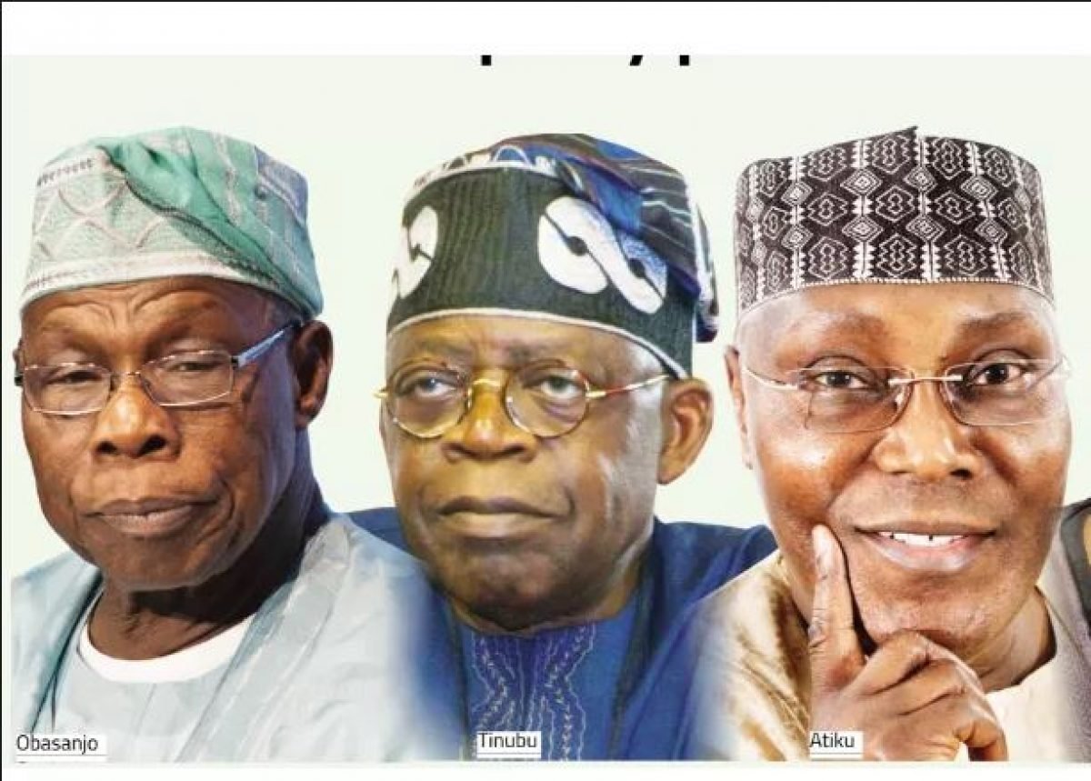 2023:Tinubu attacks Atiku for fighting Obasanjo in Public