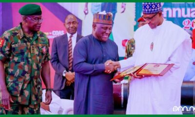 Abdul Samad Rabiu received Nigerian army recognition award