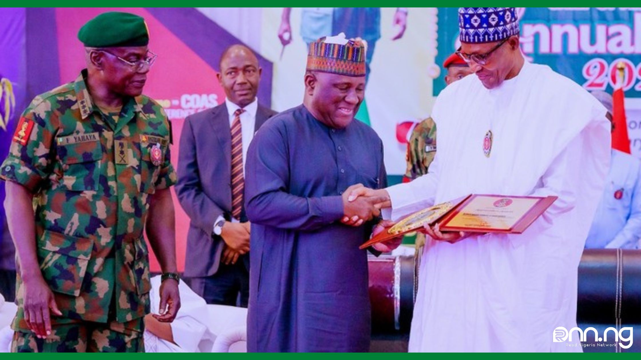 Abdul Samad Rabiu received Nigerian army recognition award