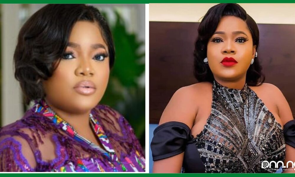 Nollyzone TV - Toyin Abraham Boobs Seen Falling Out Of Her Dress