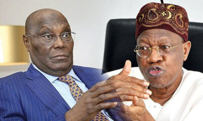 Atiku won't see what Buhari has done since he lives in Dubai -Lai Mohammed