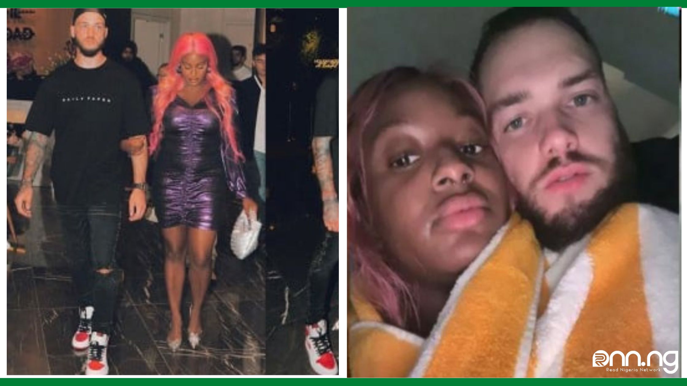 DJ Cuppy Shares Adorable Moments She Jumped Into Swimming Pool With Fiancé