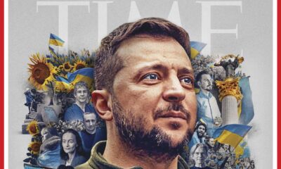 Ukraine’s President Volodymyr Zelensky named Time’s ‘Person of the Year’