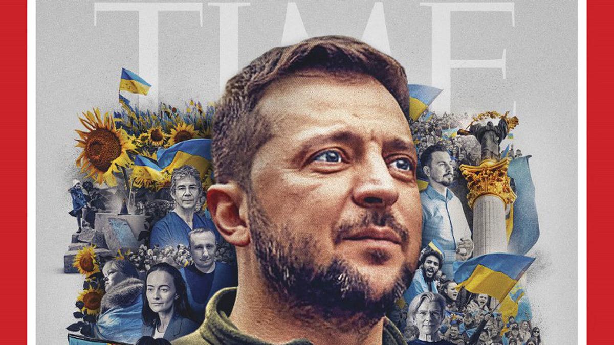 Ukraine’s President Volodymyr Zelensky named Time’s ‘Person of the Year’