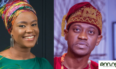 Lateef Adedimeji goes spiritual as he sings with shola Allyson on stage