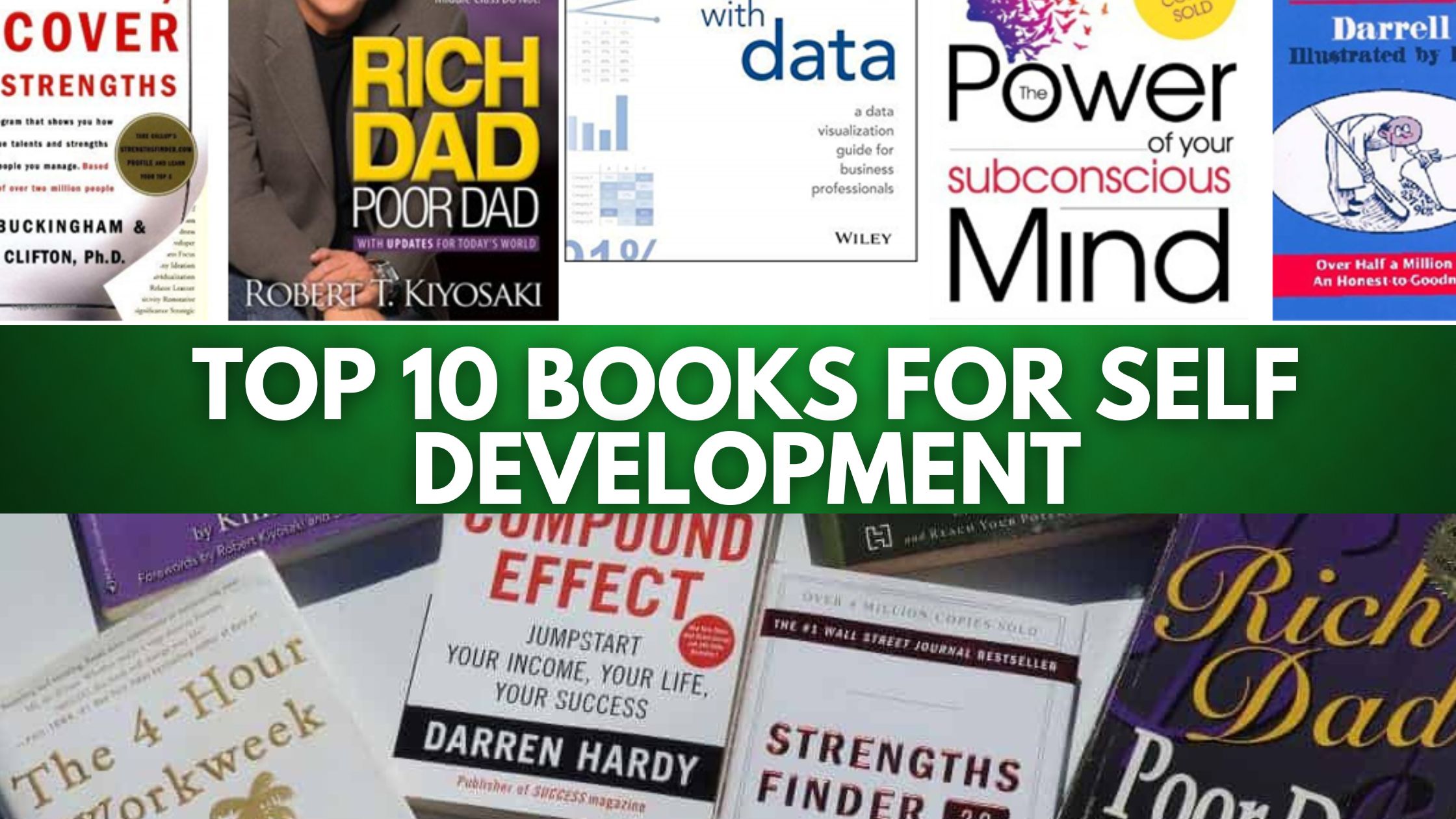 Top 10 Books For Self Development in 2023