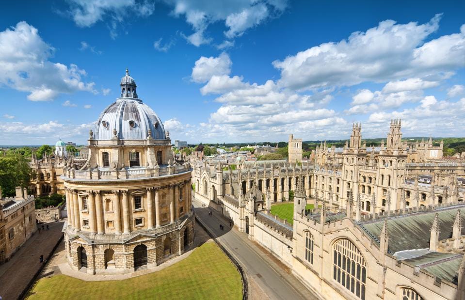 Which is Better between Oxford University and Harvard University?