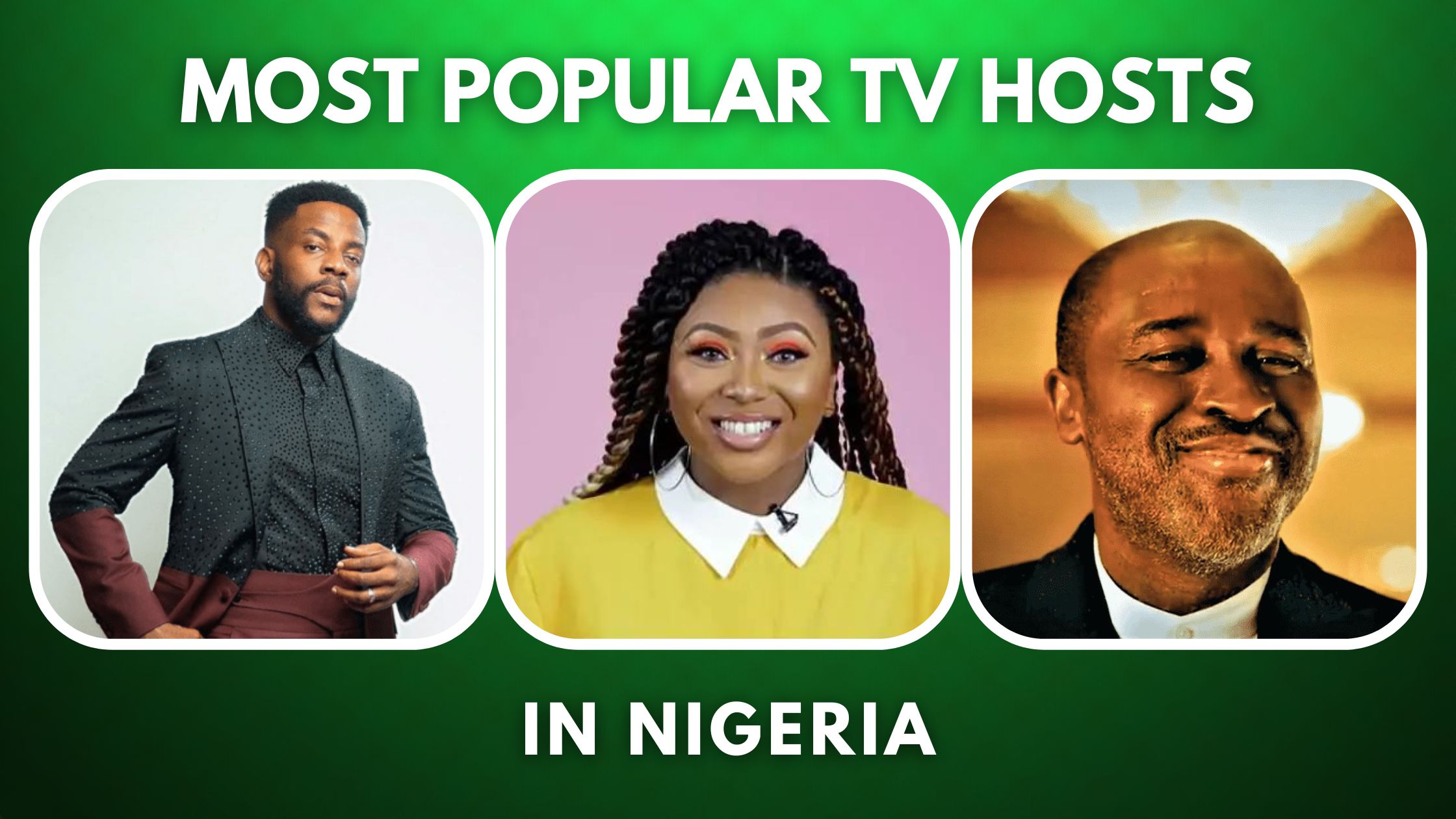 Top 10 Most Popular TV Hosts in the World