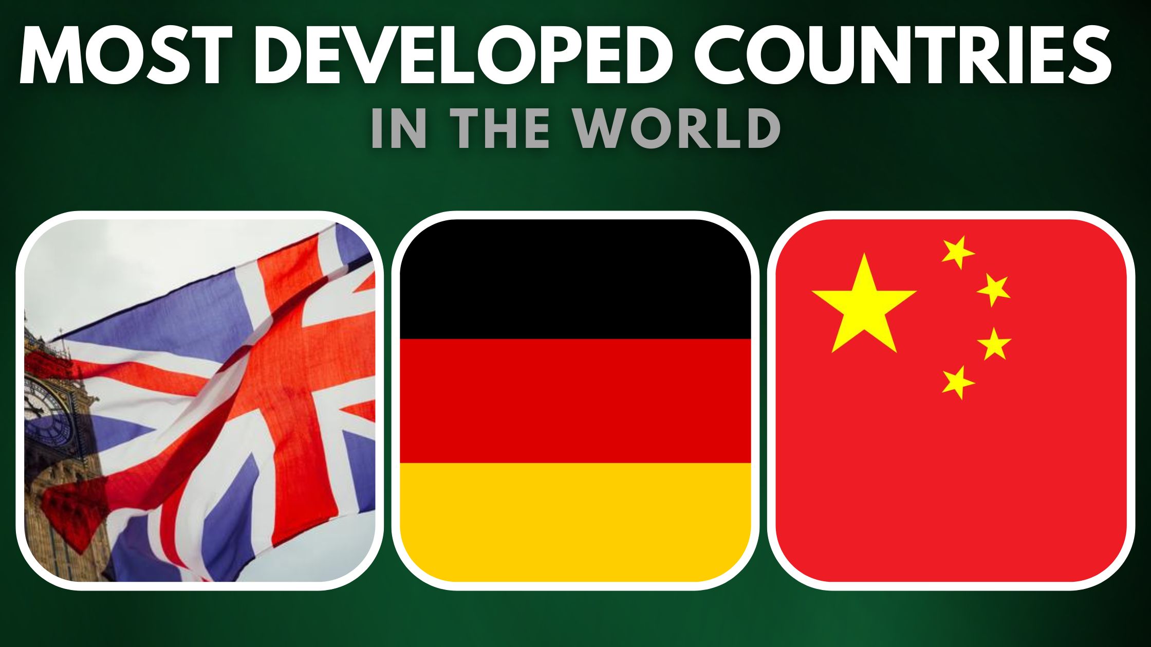 Top 10 Most Developed Countries in the World