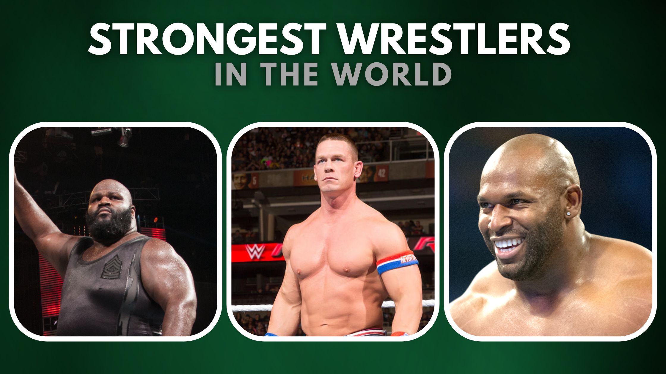 Top 10 Strongest Wrestlers In The World 2023