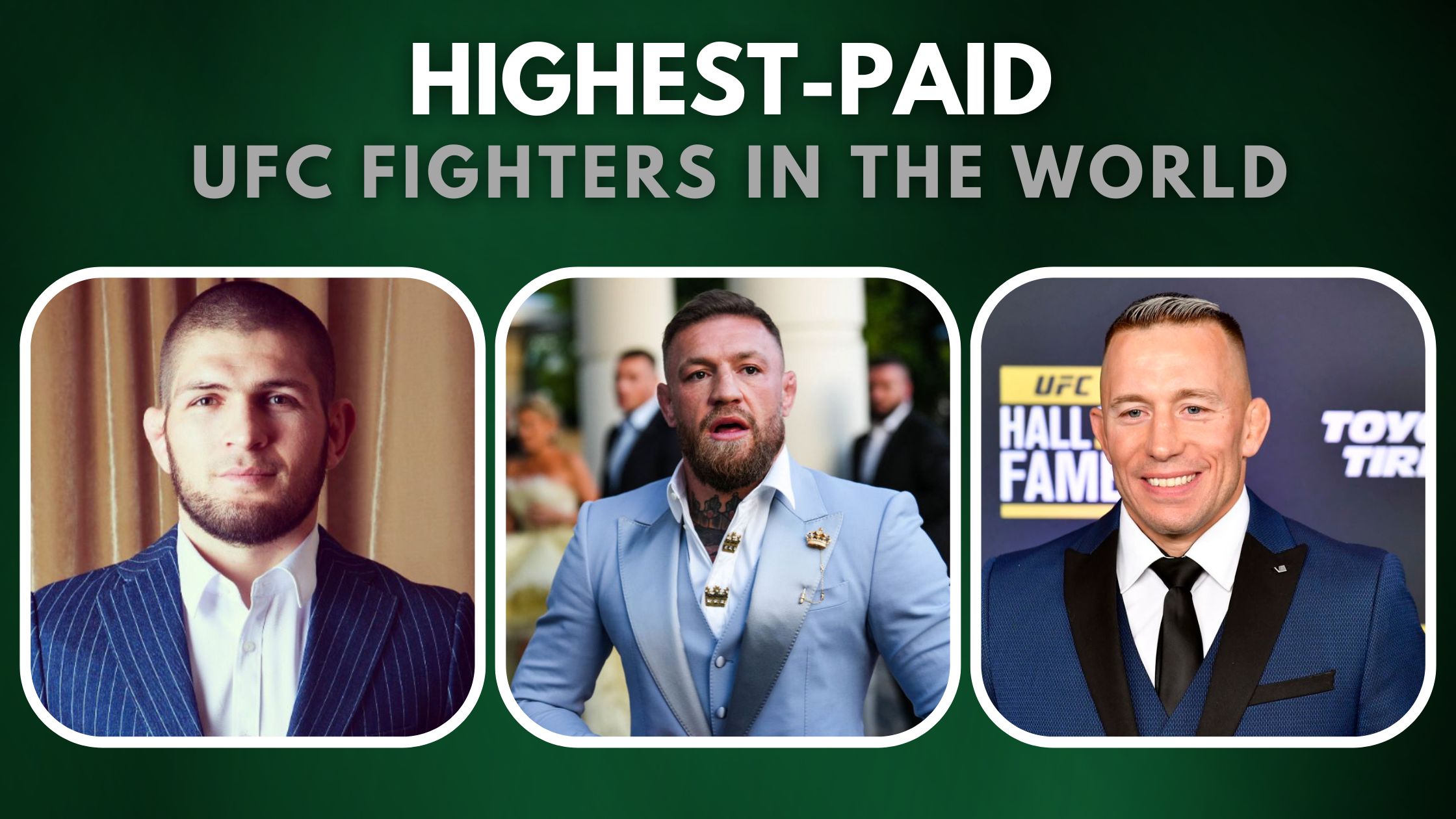 Top 10 Highest-Paid UFC Fighters in The World