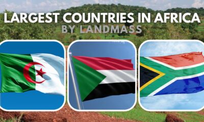 Top 10 Largest Countries in Africa by Landmass - RNN