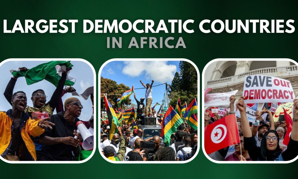 Top 10 Largest Democratic Countries In Africa 2023