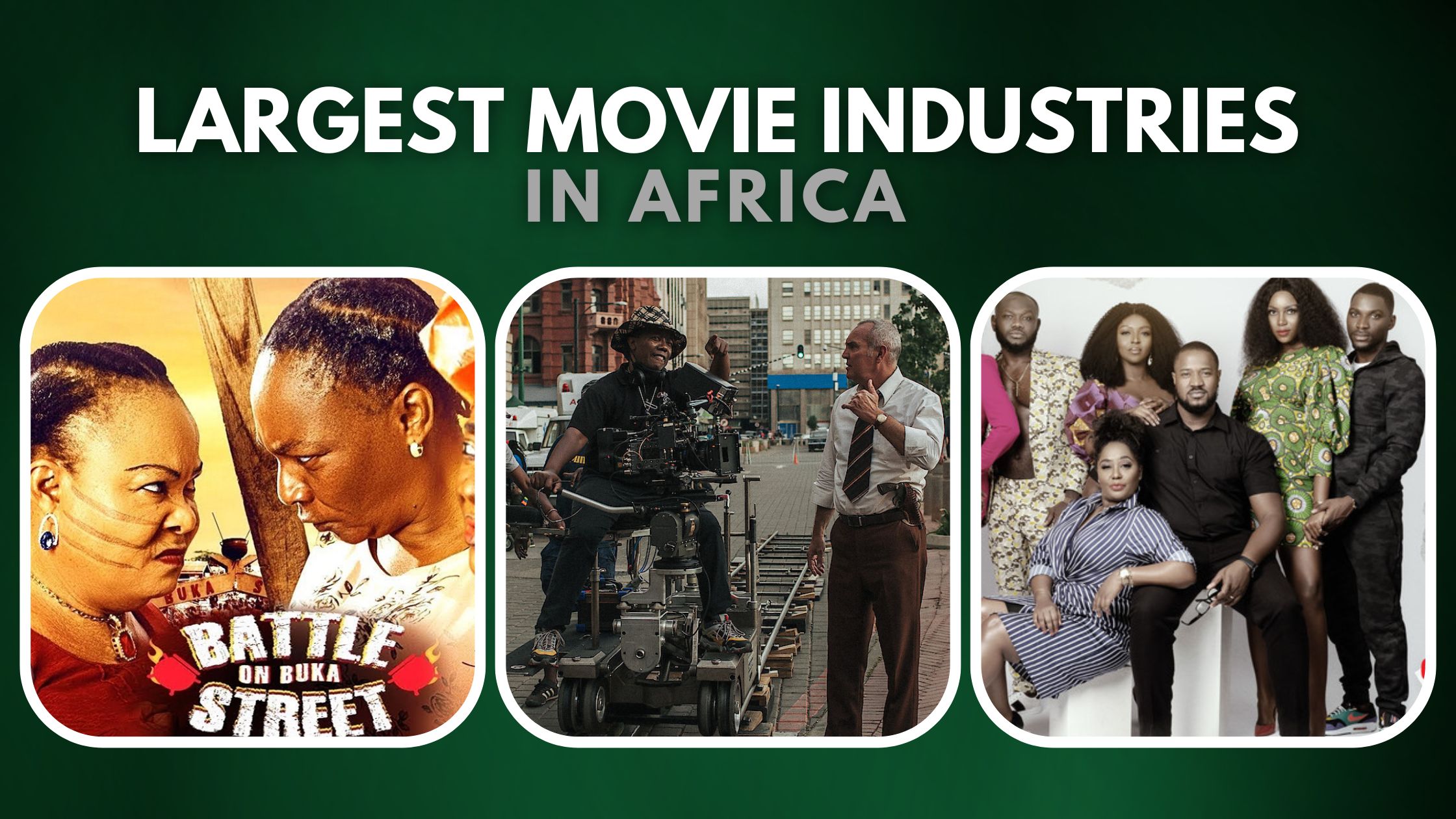 Top 10 Largest Movie Industries in Africa 2023 - RNN