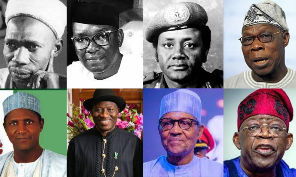 list of head of state of nigeria