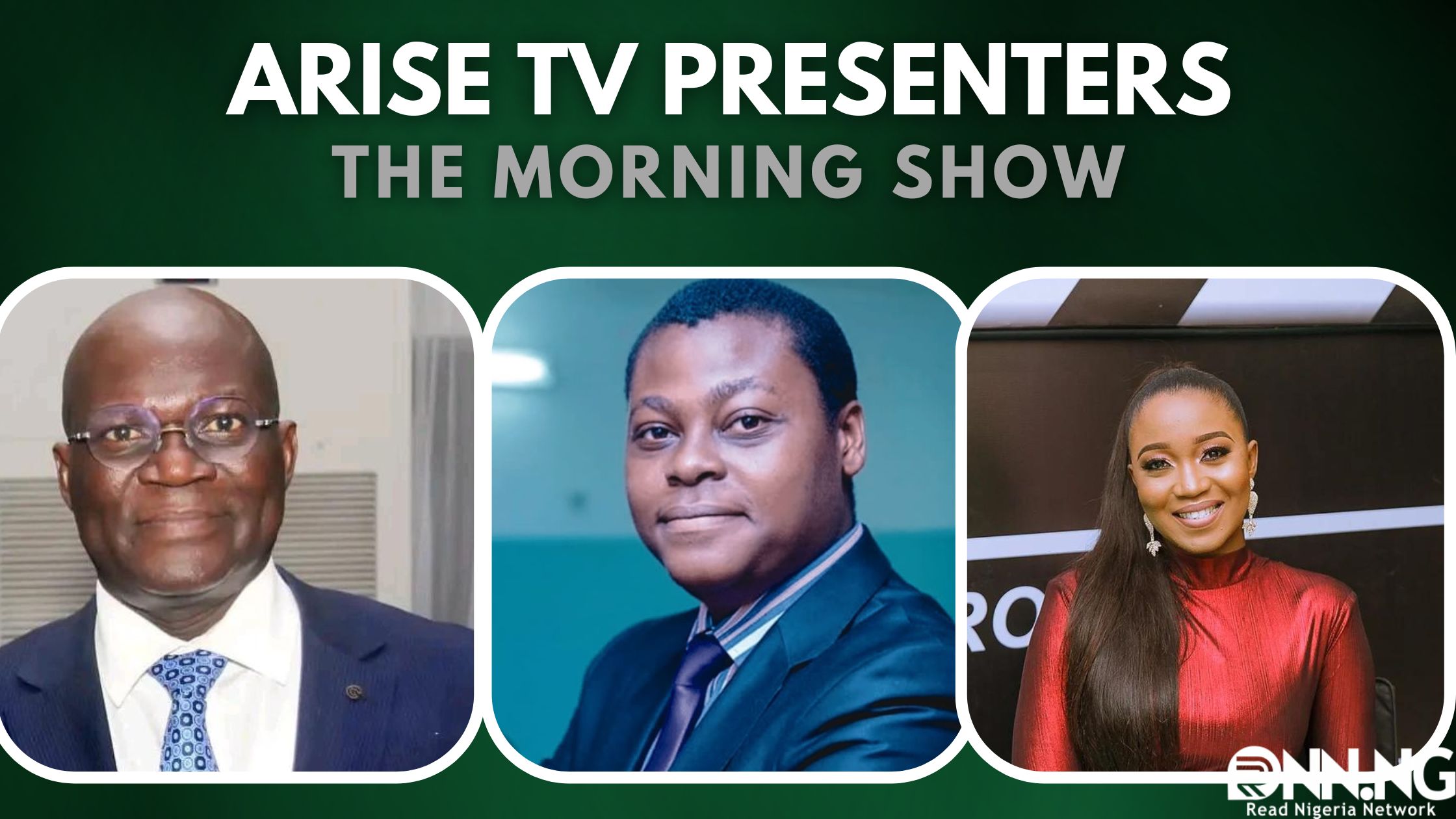 Meet The Arise Tv Presenters of The Morning Show
