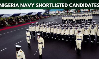 Nigeria Navy Shortlisted Candidates - RNN