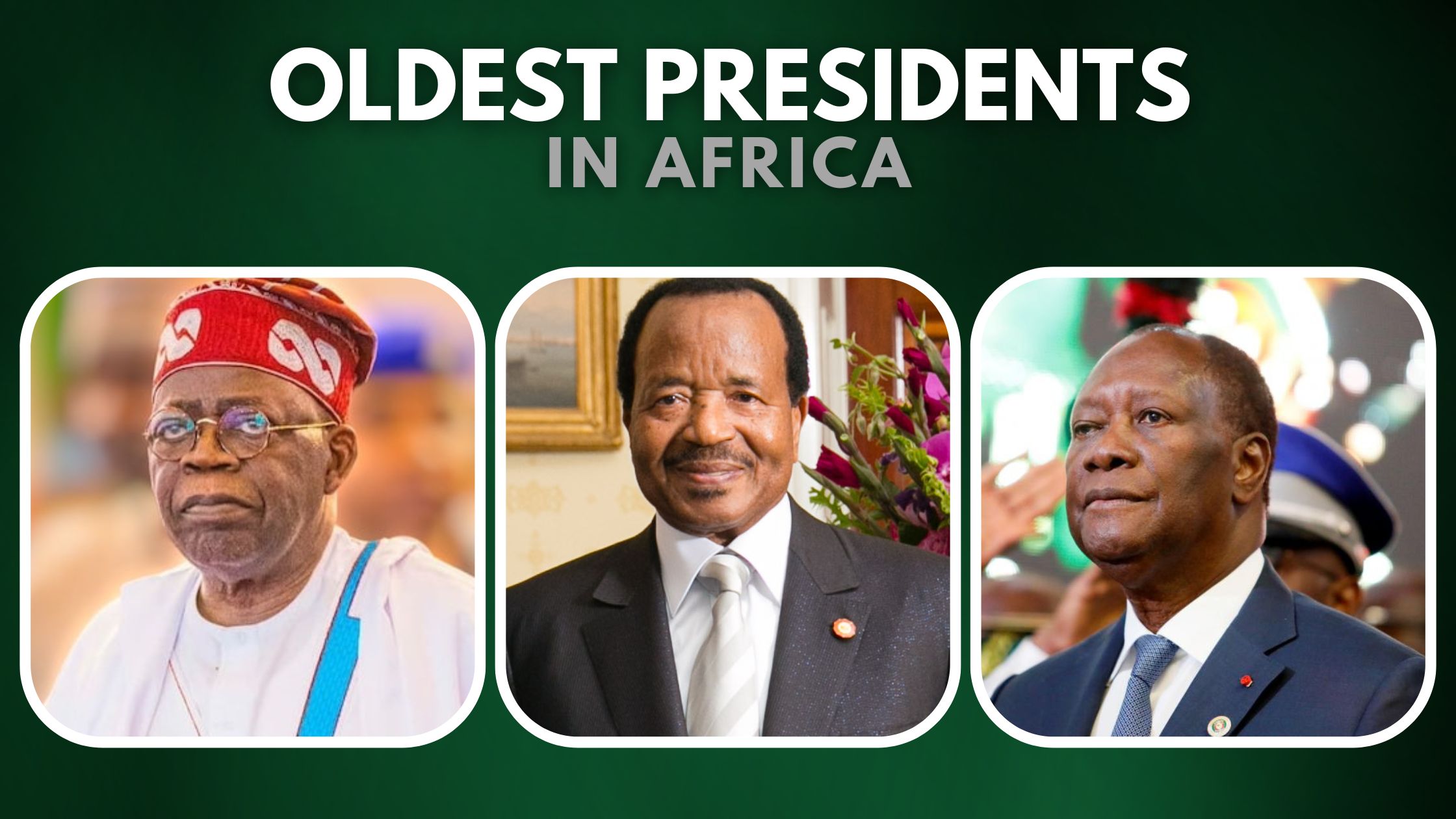 Oldest Presidents in Africa
