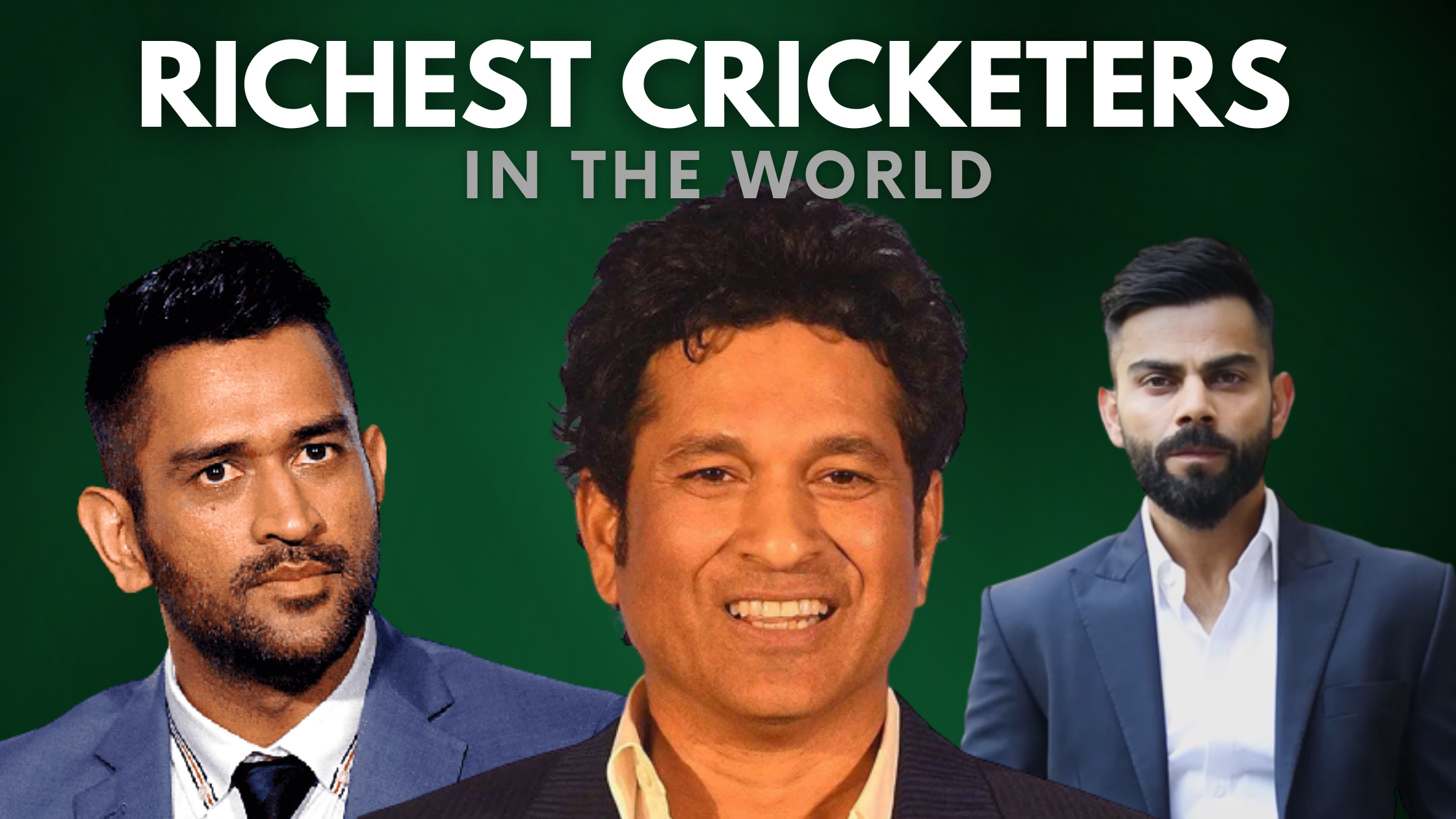 Top 10 Richest Cricketers In The World