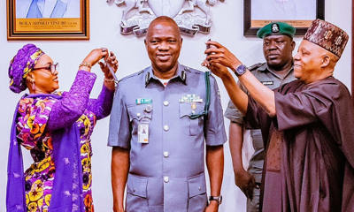 Adeniyi Takes Over as New Customs CG, Vows to Reform Agency, Boost Trade