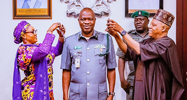 Adeniyi Takes Over as New Customs CG, Vows to Reform Agency, Boost Trade