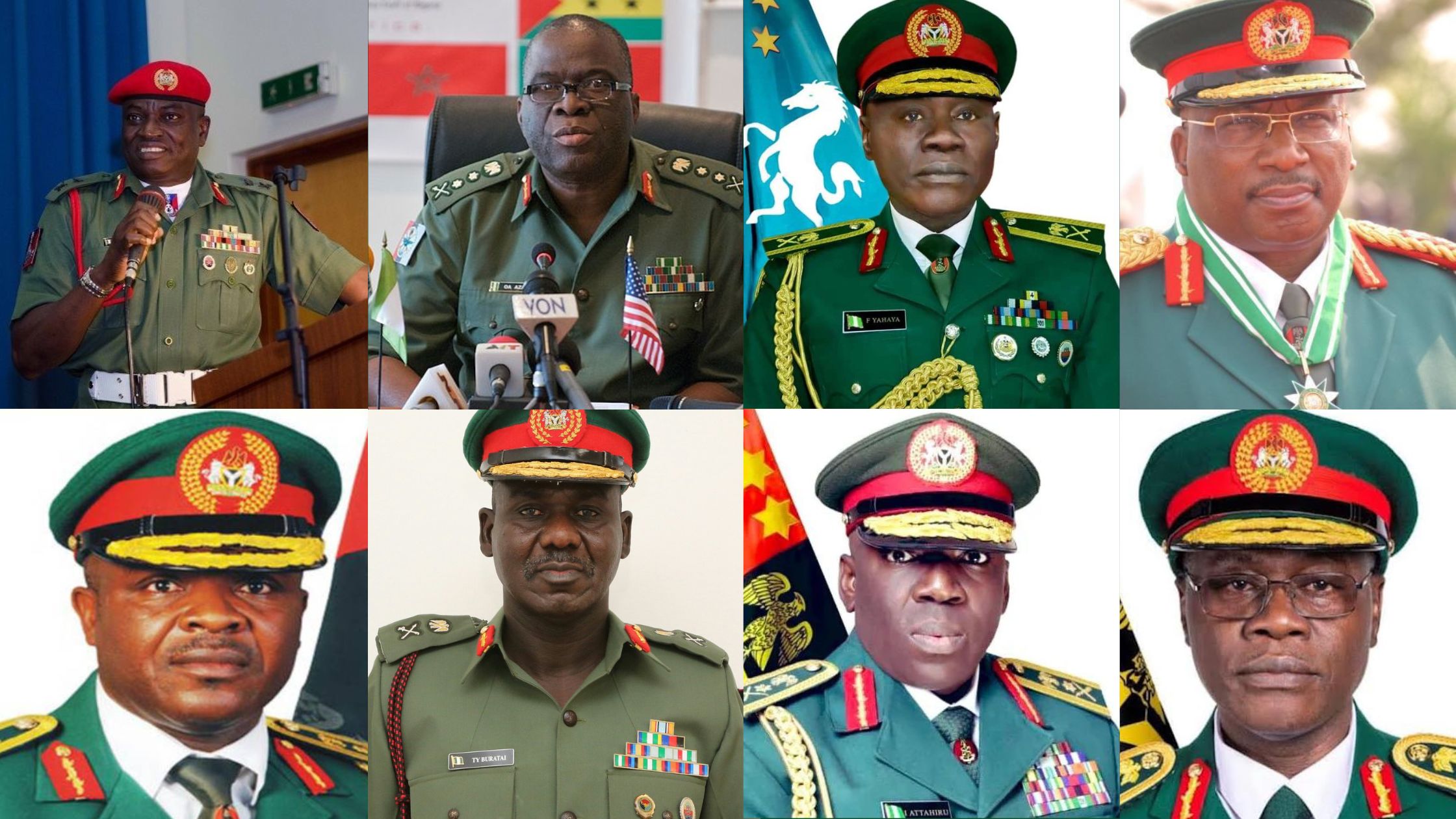 All Nigeria Chief Of Army Staff Since Democracy