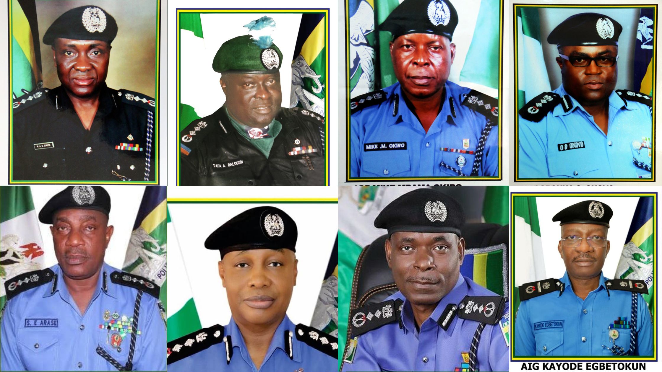 All Nigeria Inspector General Of Police Since Democracy